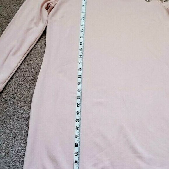 Boston proper  Sweat Dress Antique Rose sz S - Picture 11 of 11